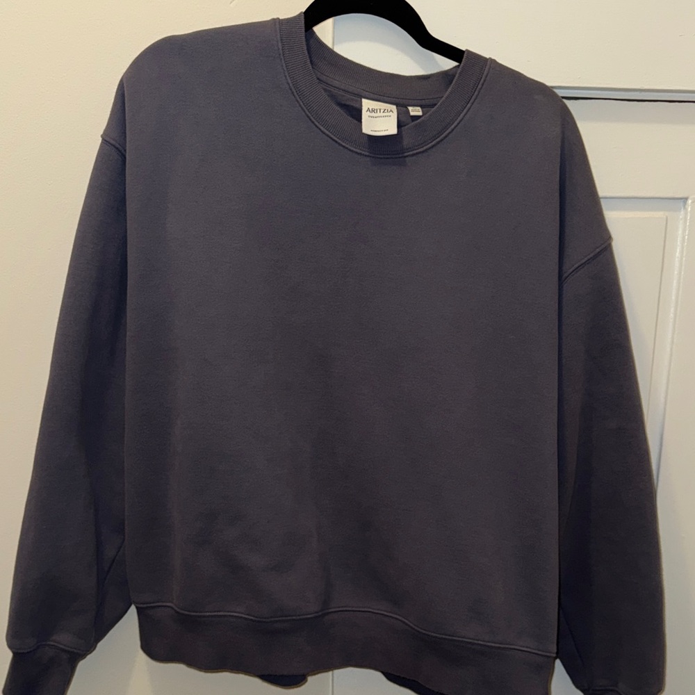 Aritzia Women’s Purple/grey Crewneck sweatshirt. Size XL.
